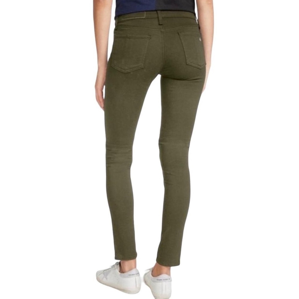 Rag & Bone Dist Army Green Skinny Jean Size 31